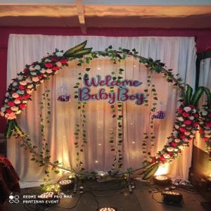 naming ceremony party decoration in pimple saudagar
