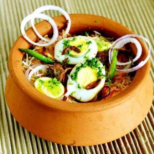 Erthrn pot Egg Biryani -Urthenfire