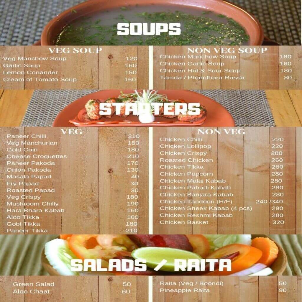 Starters Menu Catalog -Urthenfire