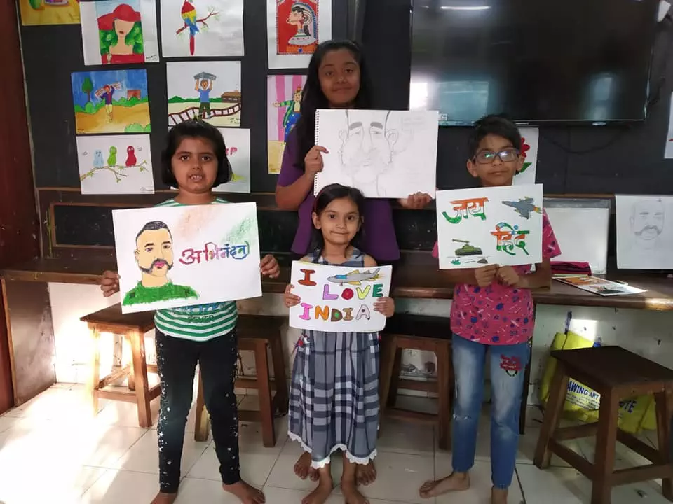 kids drawing classes Wakad