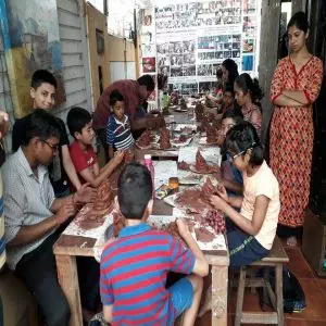 Ecofriemdly Ganpati Making Class